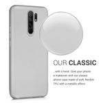 Husa pentru Xiaomi Redmi 9, Silicon, Silver, 53270.67 fotografia produsului View 4 S