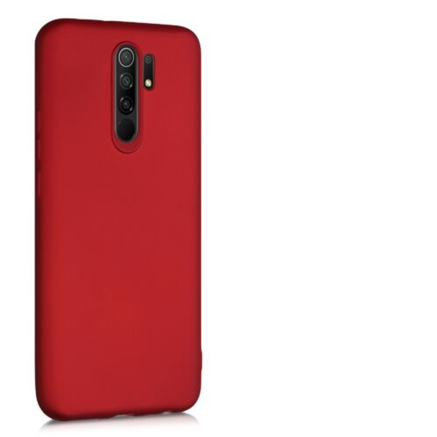 Husa pentru Xiaomi Redmi 9, Silicon, Rosu, 53270.36 fotografia produsului View 7 L
