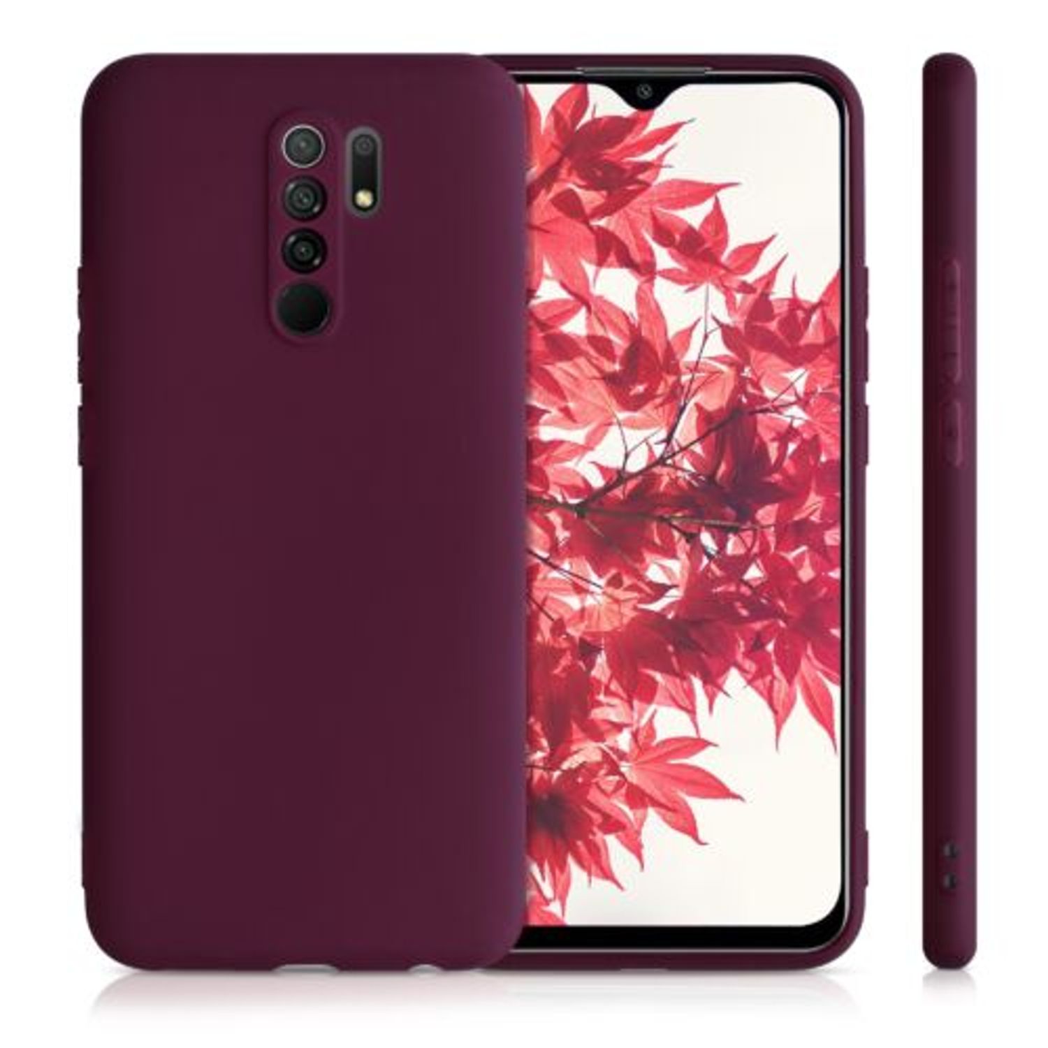 Husa pentru Xiaomi Redmi 9, Silicon, Violet, 52766.187 fotografia produsului View 2 L