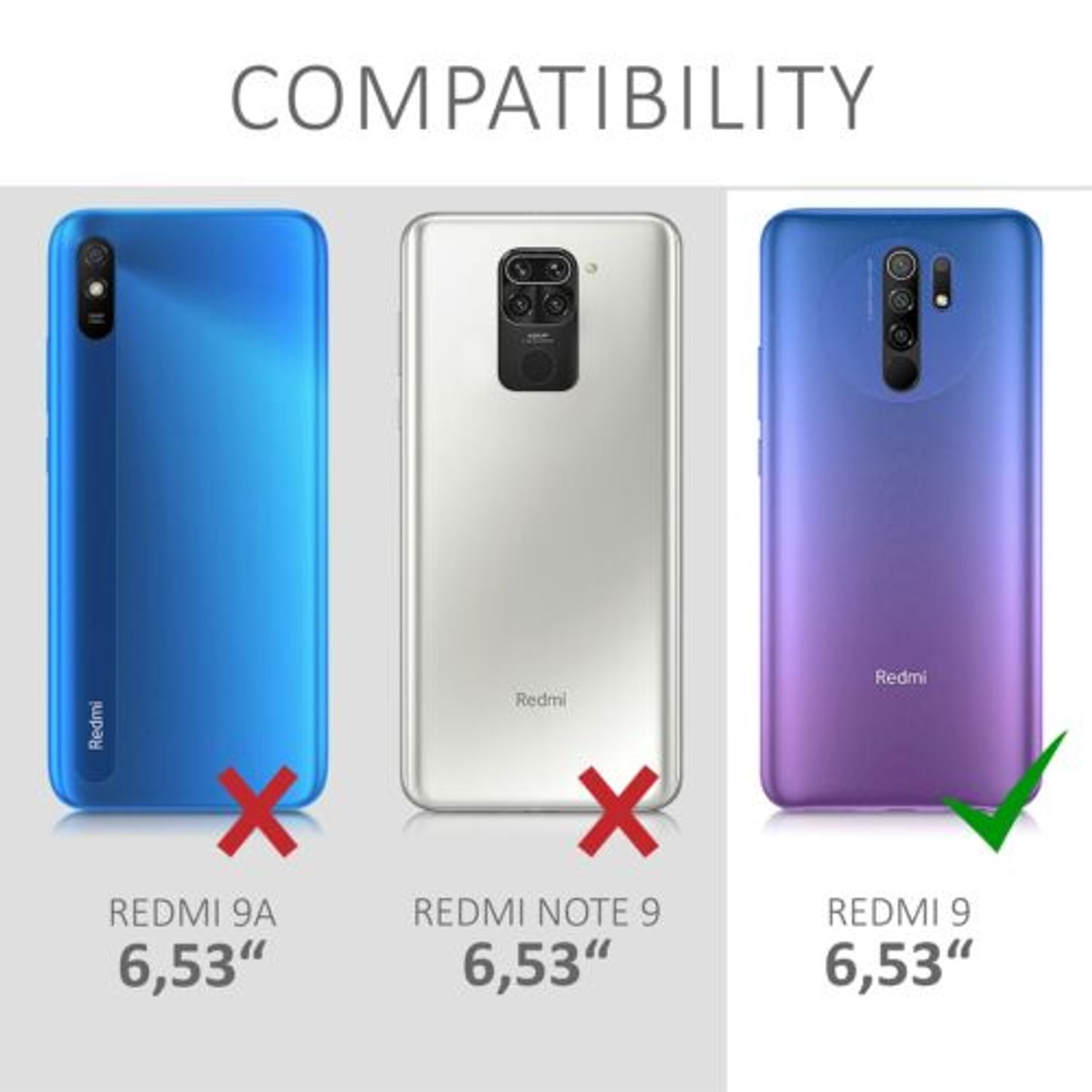 Husa pentru Xiaomi Redmi 9, Silicon, Violet, 52766.187 fotografia produsului View 6 L