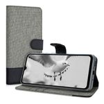 Husa pentru Xiaomi Redmi 9C, Textil, Gri, 54457.22 fotografia produsului View 2 S