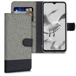 Husa pentru Xiaomi Redmi 9C, Textil, Gri, 54457.22 fotografia produsului