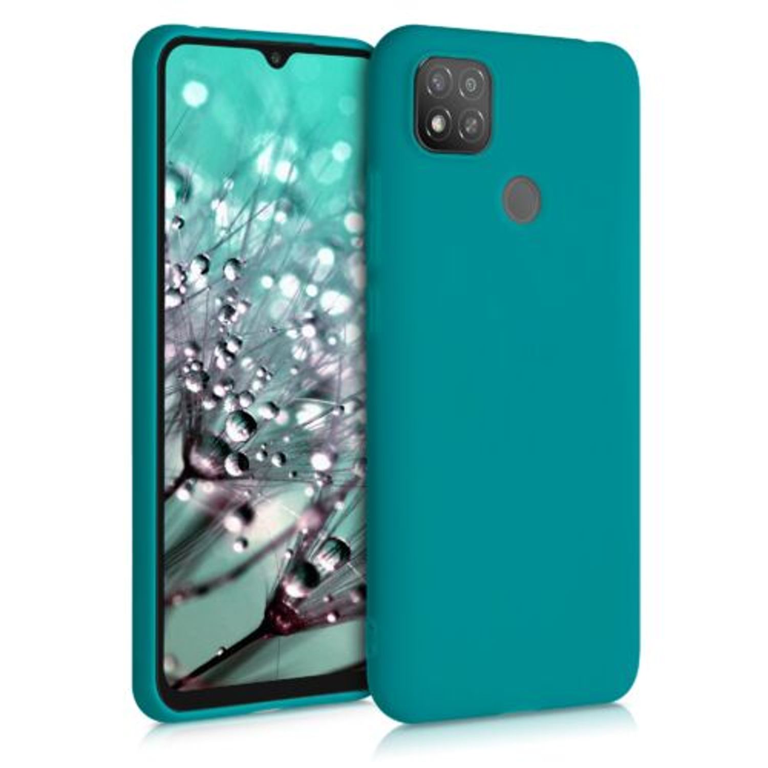 Husa pentru Xiaomi Redmi 9C, Silicon, Verde, 52850.57 fotografia produsului