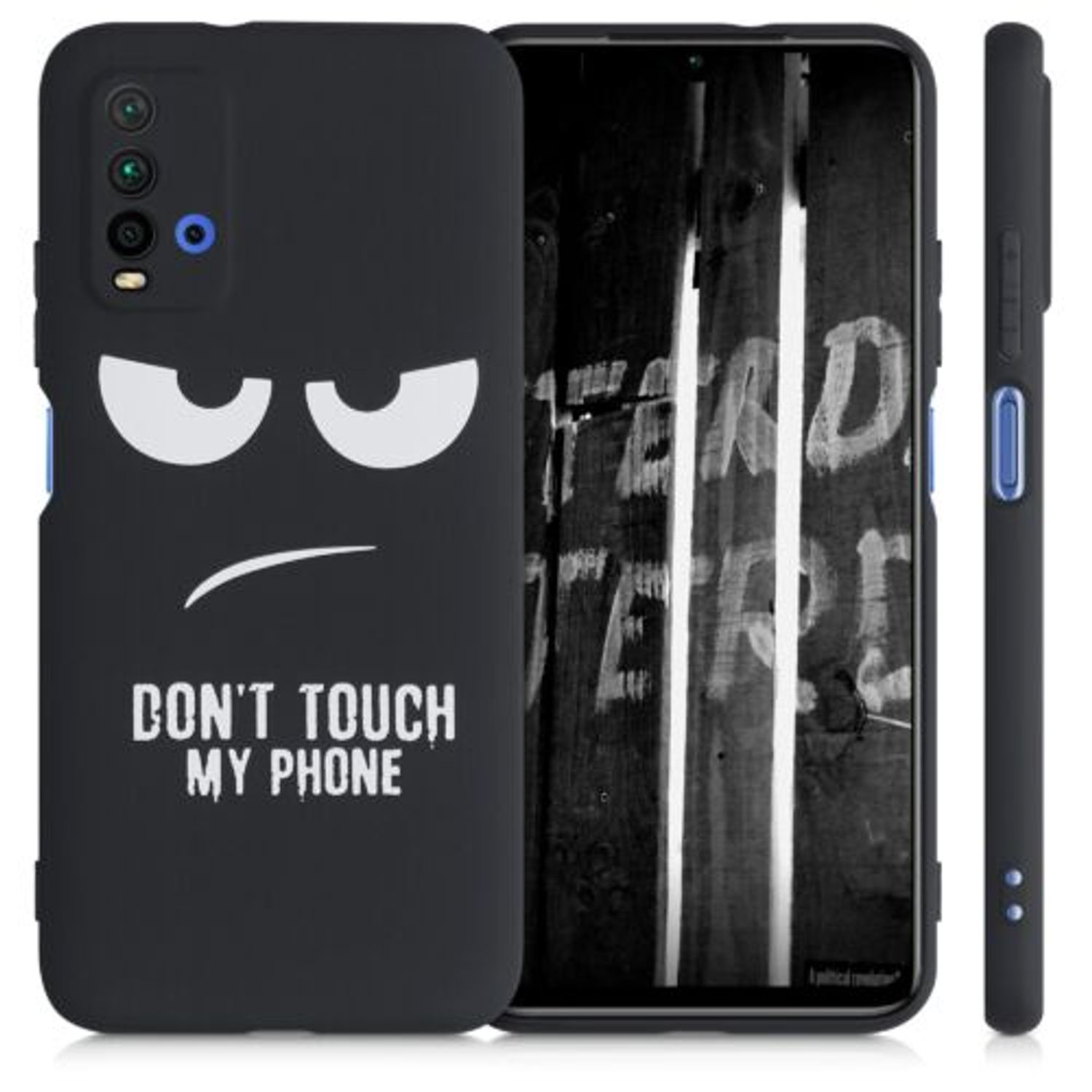 Husa pentru Xiaomi Redmi 9T, Silicon, Negru, 54340.01 fotografia produsului View 2 L
