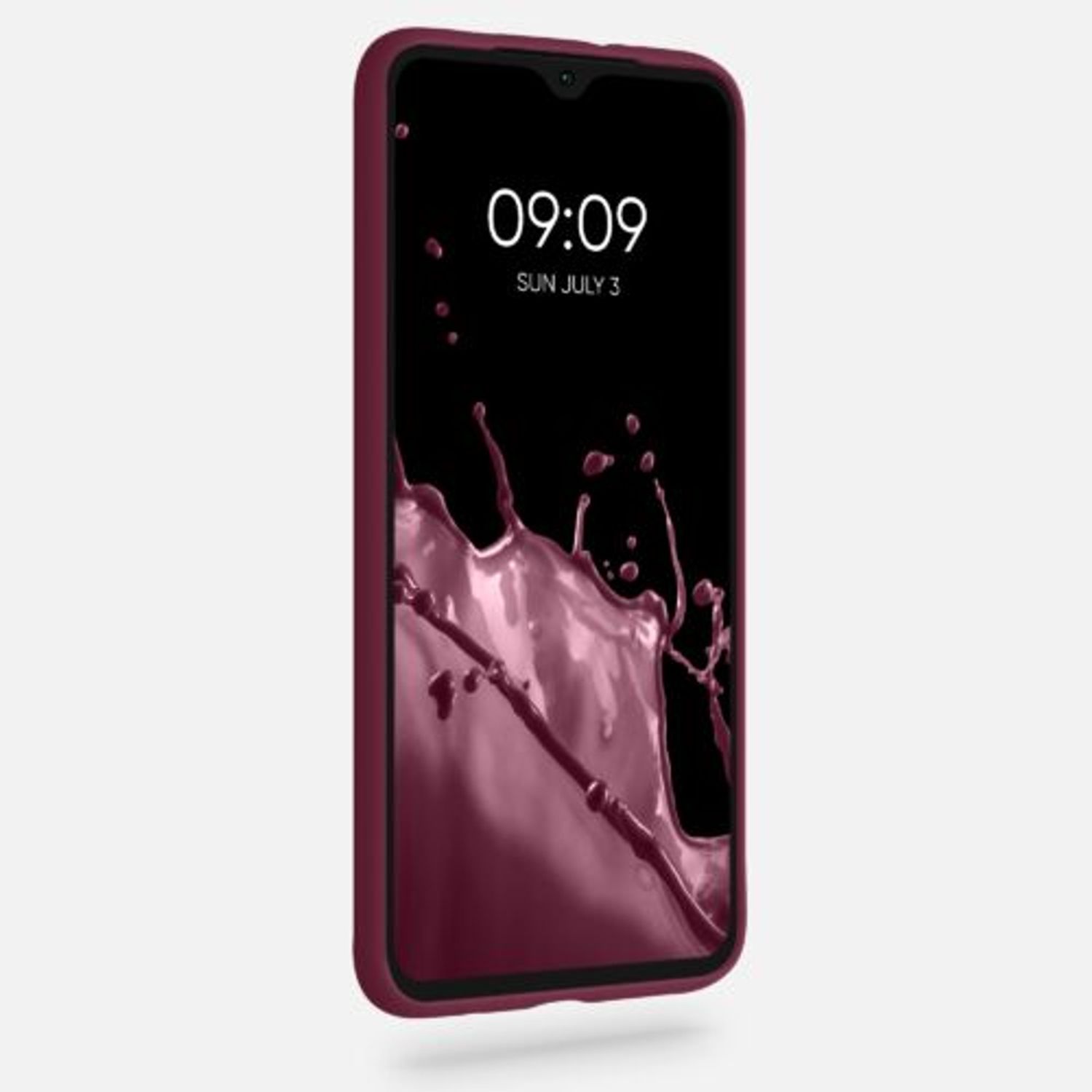 Husa pentru Xiaomi Redmi 9T, Silicon, Violet, 54337.187 fotografia produsului View 12 L
