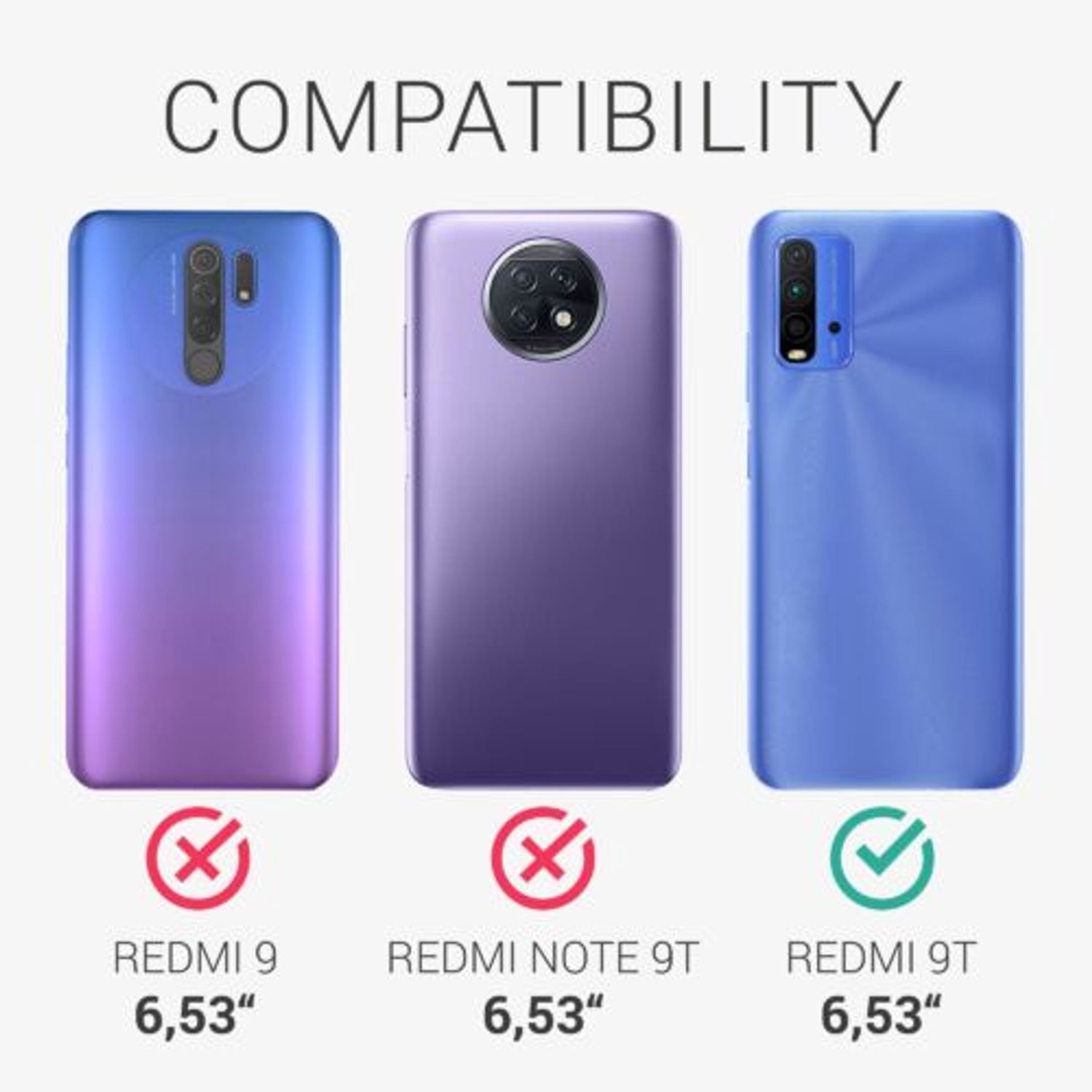 Husa pentru Xiaomi Redmi 9T, Silicon, Verde, 54337.70 fotografia produsului View 5 L