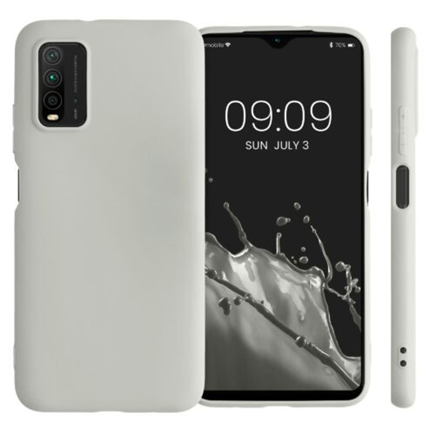 Husa pentru Xiaomi Redmi 9T, Silicon, Verde, 54337.70 fotografia produsului View 2 L