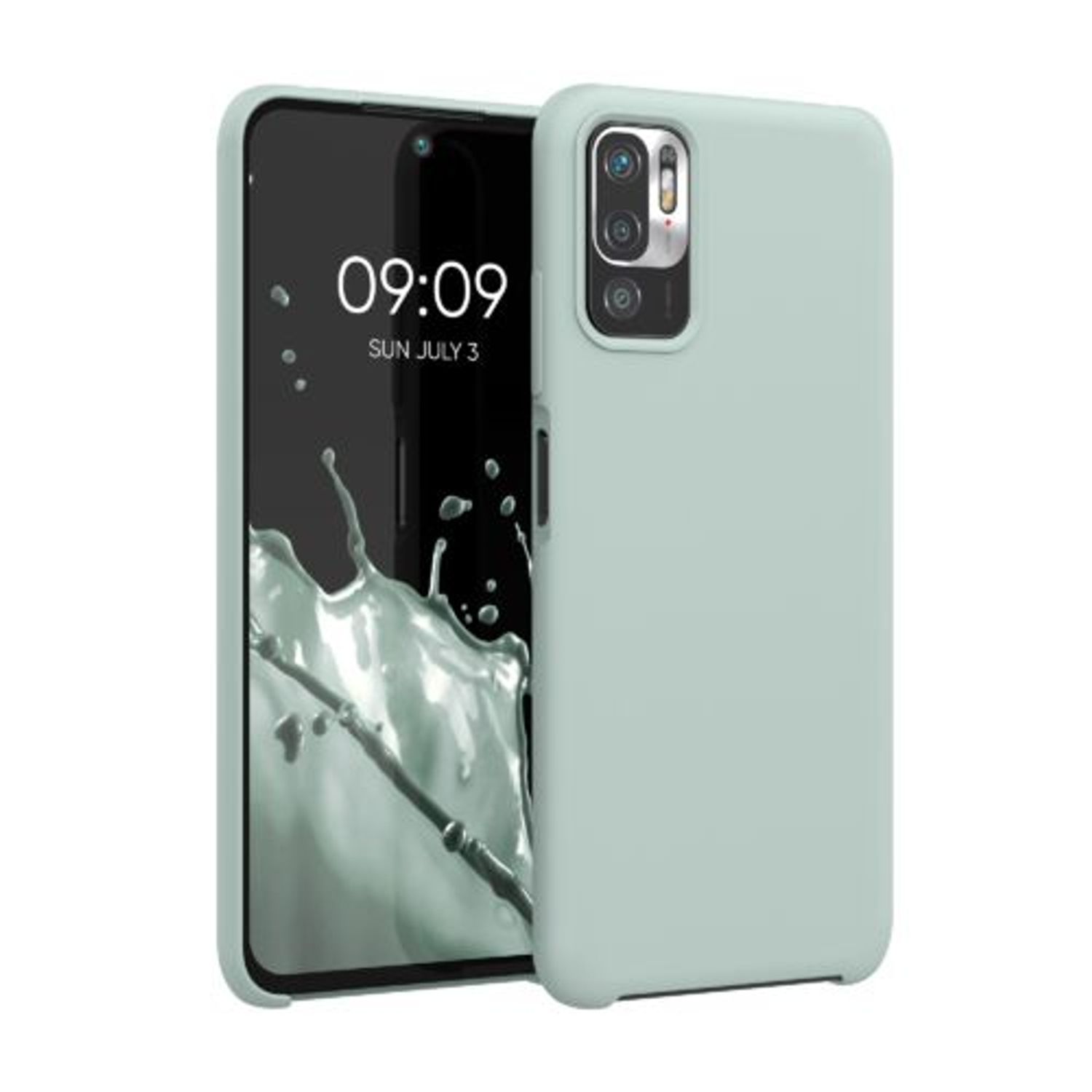 Husa pentru Xiaomi Redmi Note 10 5G, Silicon, Verde, 54948.200 fotografia produsului