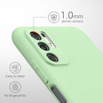Husa pentru Xiaomi Redmi Note 10 5G, Silicon, Verde, 54947.50 fotografia produsului View 4 S