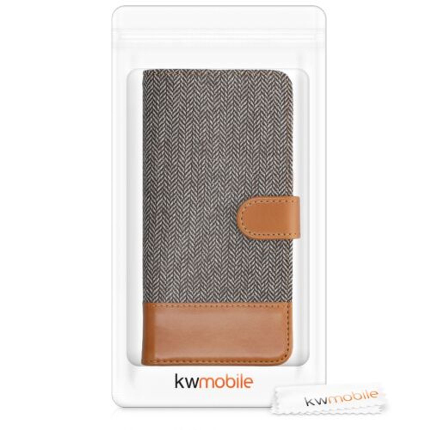 Husa pentru Xiaomi Redmi Note 10 Pro, Textil, Gri, 54560.25 fotografia produsului View 7 L