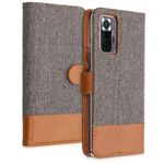 Husa pentru Xiaomi Redmi Note 10 Pro, Textil, Gri, 54560.25 fotografia produsului View 4 S