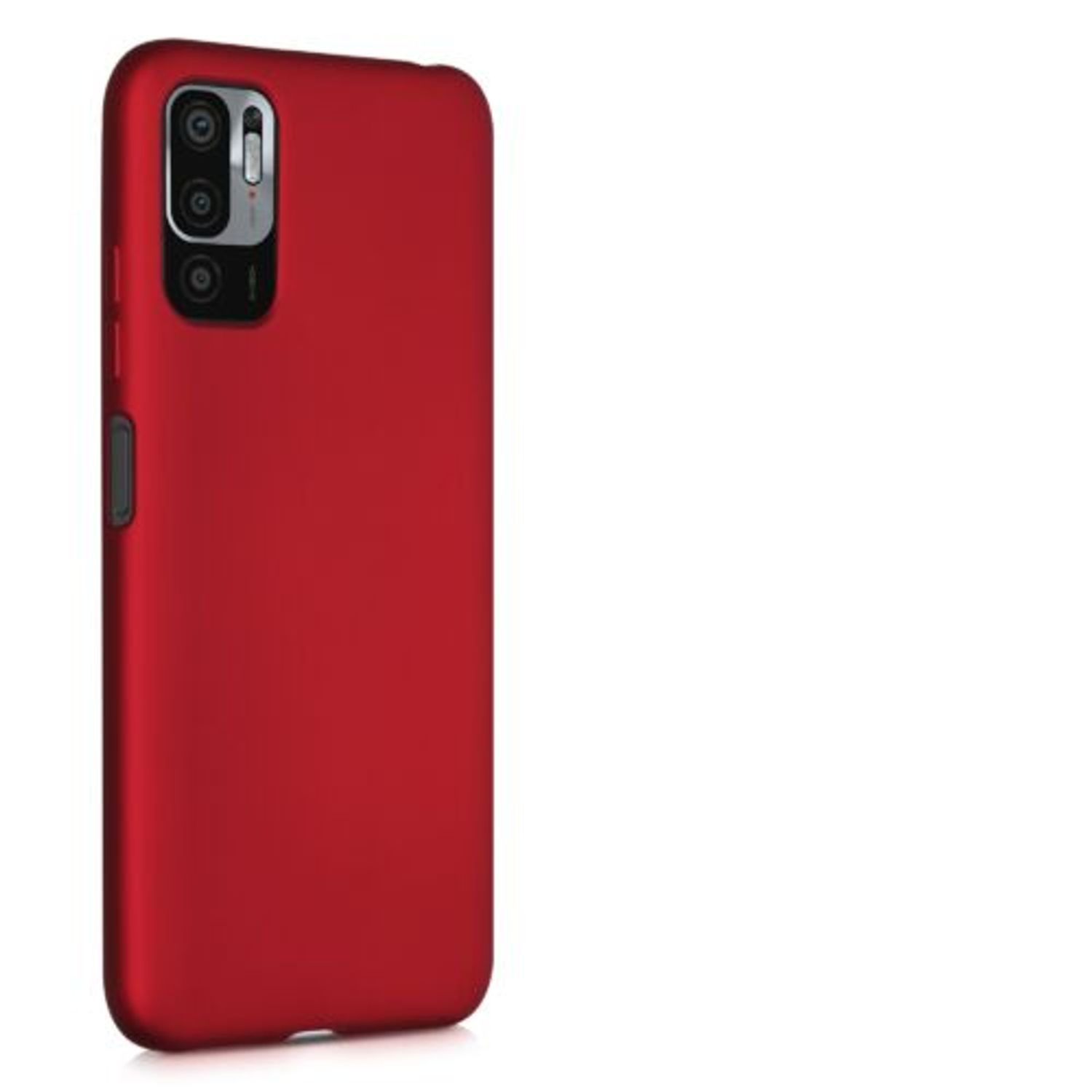 Husa pentru Xiaomi Redmi Note 10 5G, Silicon, Rosu, 54949.36 fotografia produsului View 8 L