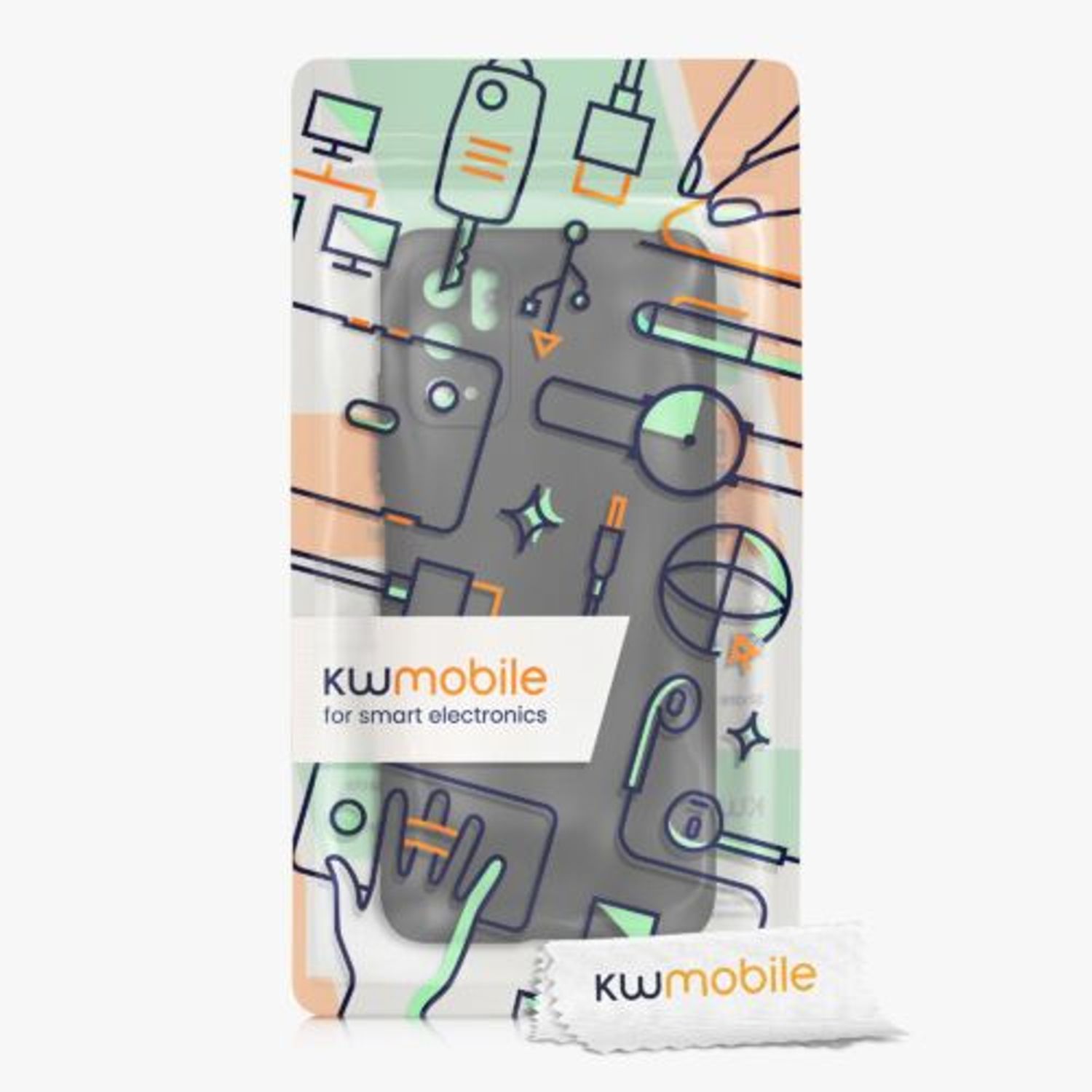 Husa pentru Xiaomi Redmi Note 10 5G, Silicon, Negru, 54947.47 fotografia produsului View 7 L