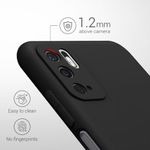 Husa pentru Xiaomi Redmi Note 10 5G, Silicon, Negru, 54947.47 fotografia produsului View 3 S