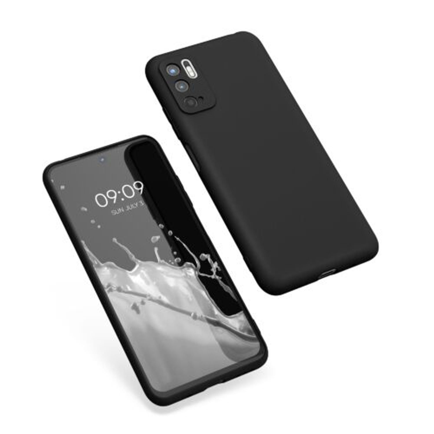 Husa pentru Xiaomi Redmi Note 10 5G, Silicon, Negru, 54947.47 fotografia produsului View 6 L