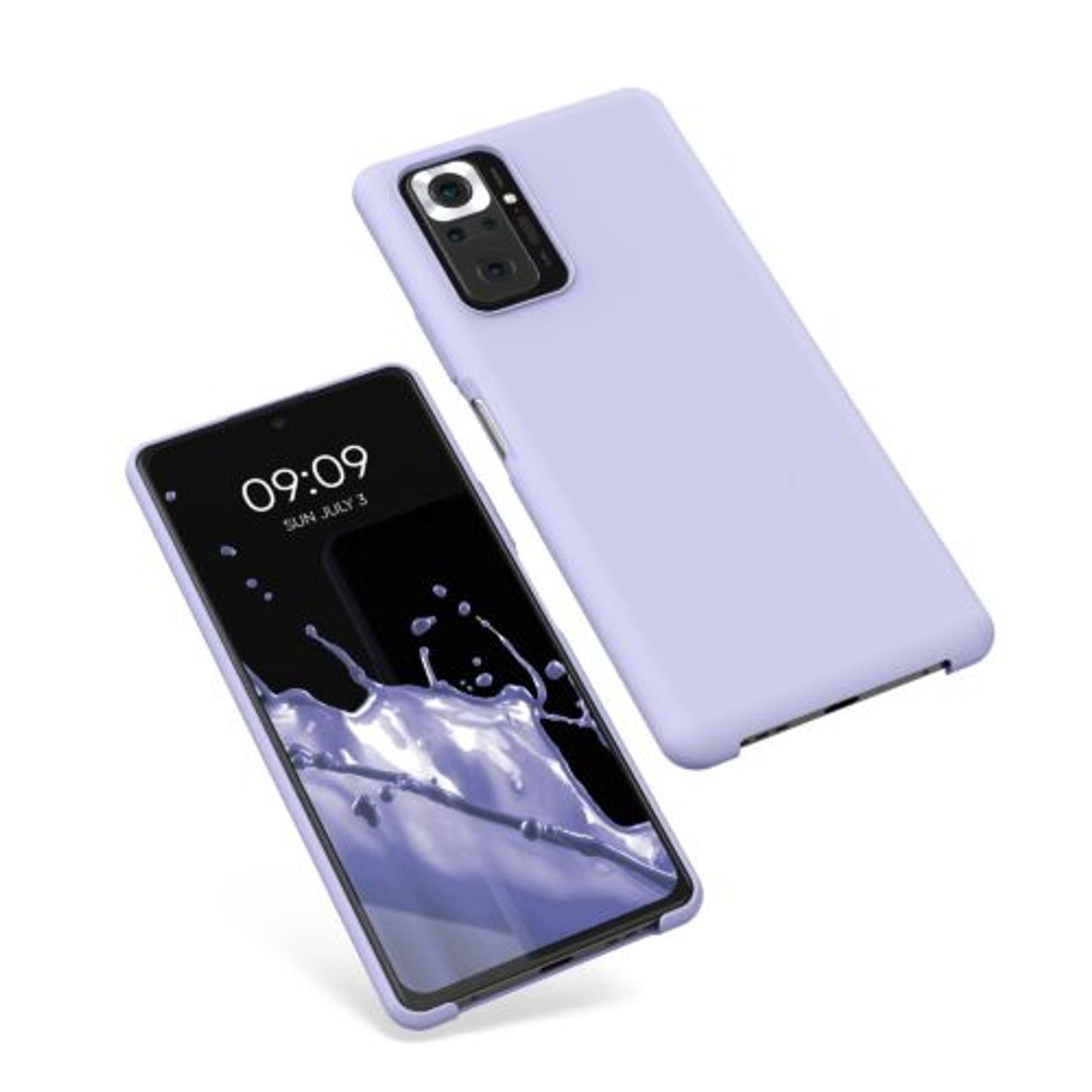Husa pentru Xiaomi Redmi Note 10 Pro, Silicon, Mov, 54553.139 fotografia produsului View 5 L