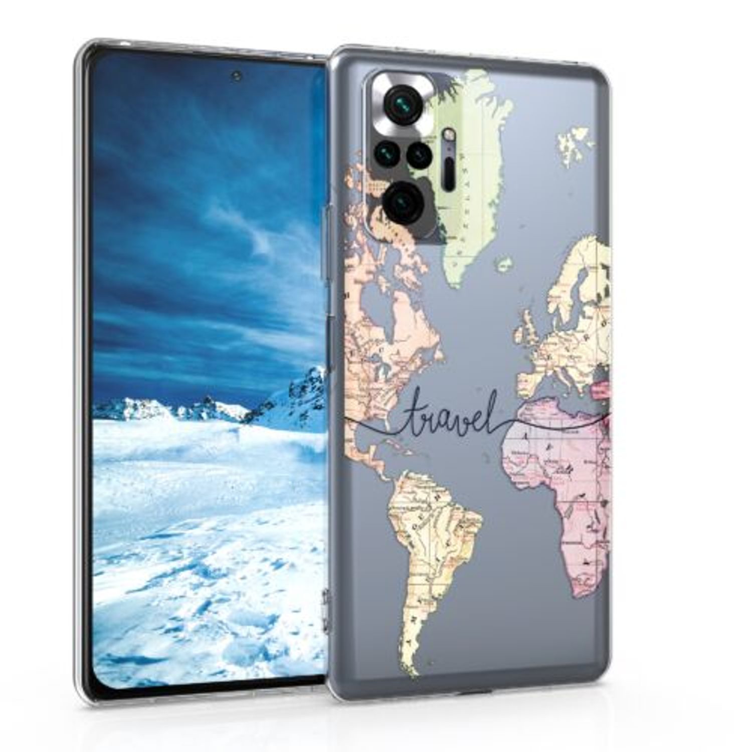 Husa pentru Xiaomi Redmi Note 10 Pro, Silicon, Multicolor, 54554.02 fotografia produsului
