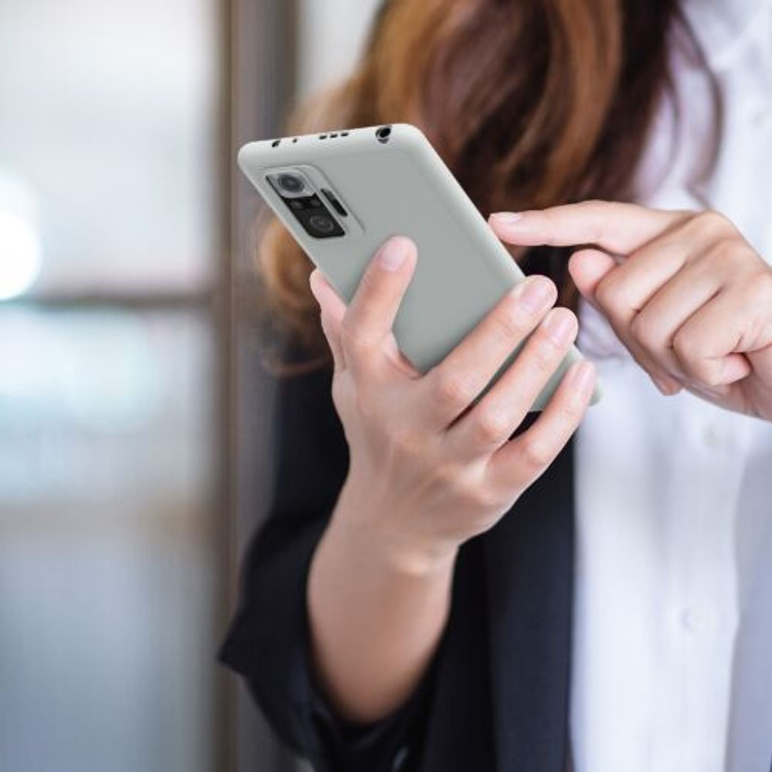 Husa pentru Xiaomi Redmi Note 10 Pro, Silicon, Verde, 54551.70 fotografia produsului View 6 L