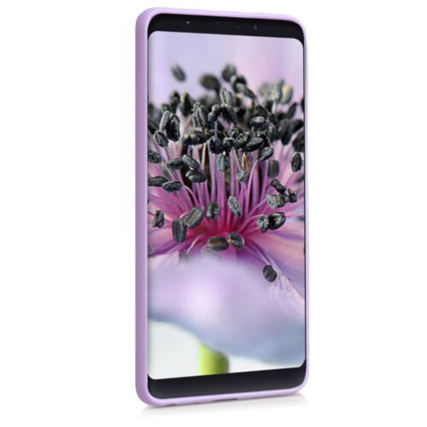 Husa pentru Xiaomi Redmi Note 5, Silicon, Mov, 44664.108 fotografia produsului View 8 L