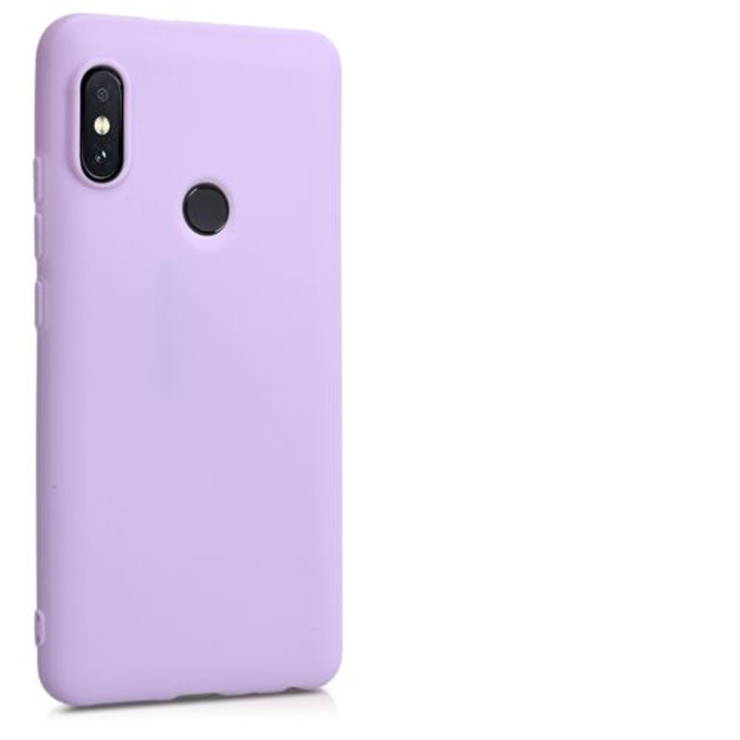 Husa pentru Xiaomi Redmi Note 5, Silicon, Mov, 44664.108 fotografia produsului View 4 L