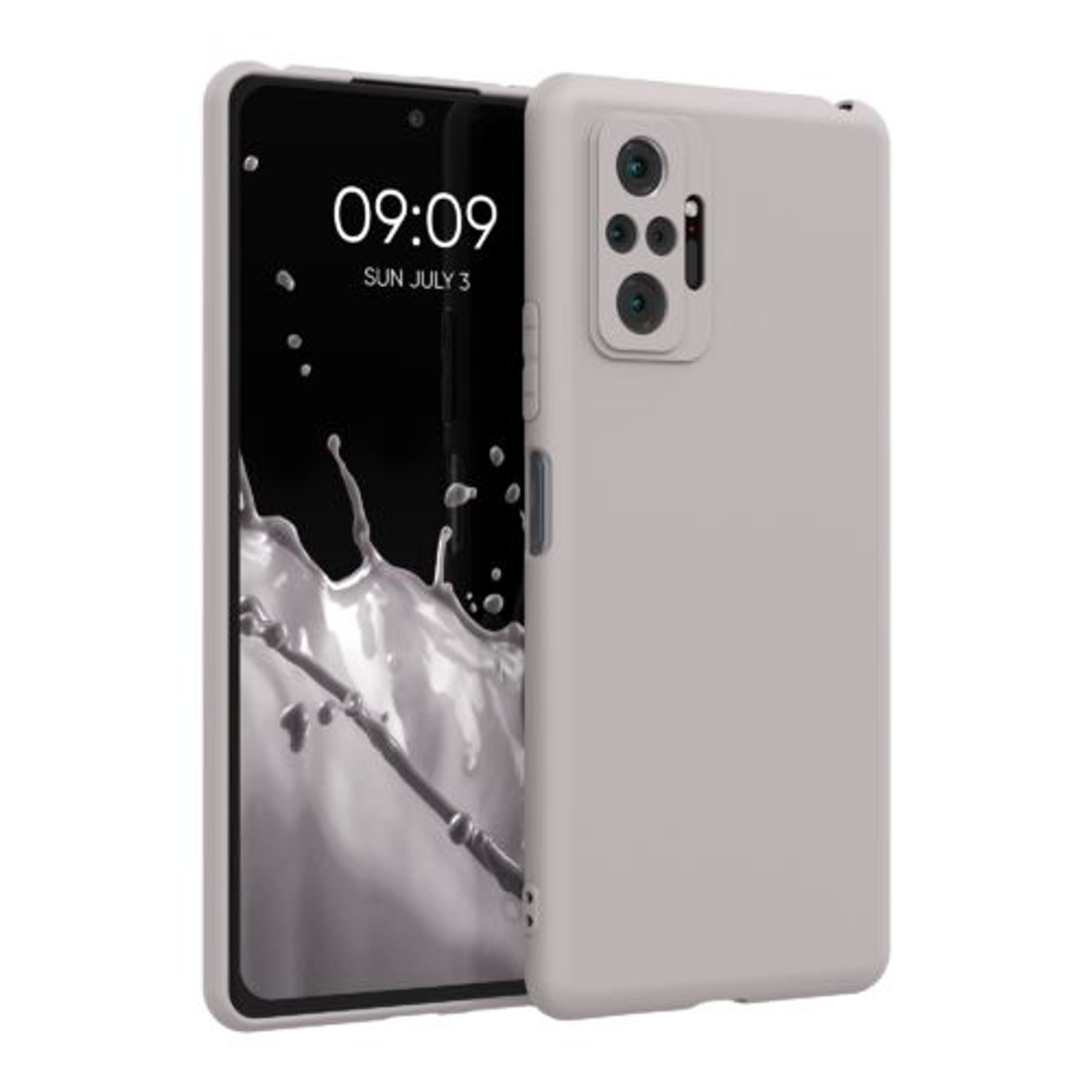 Husa pentru Xiaomi Redmi Note 10 Pro, Silicon, Mov, 54551.192 fotografia produsului