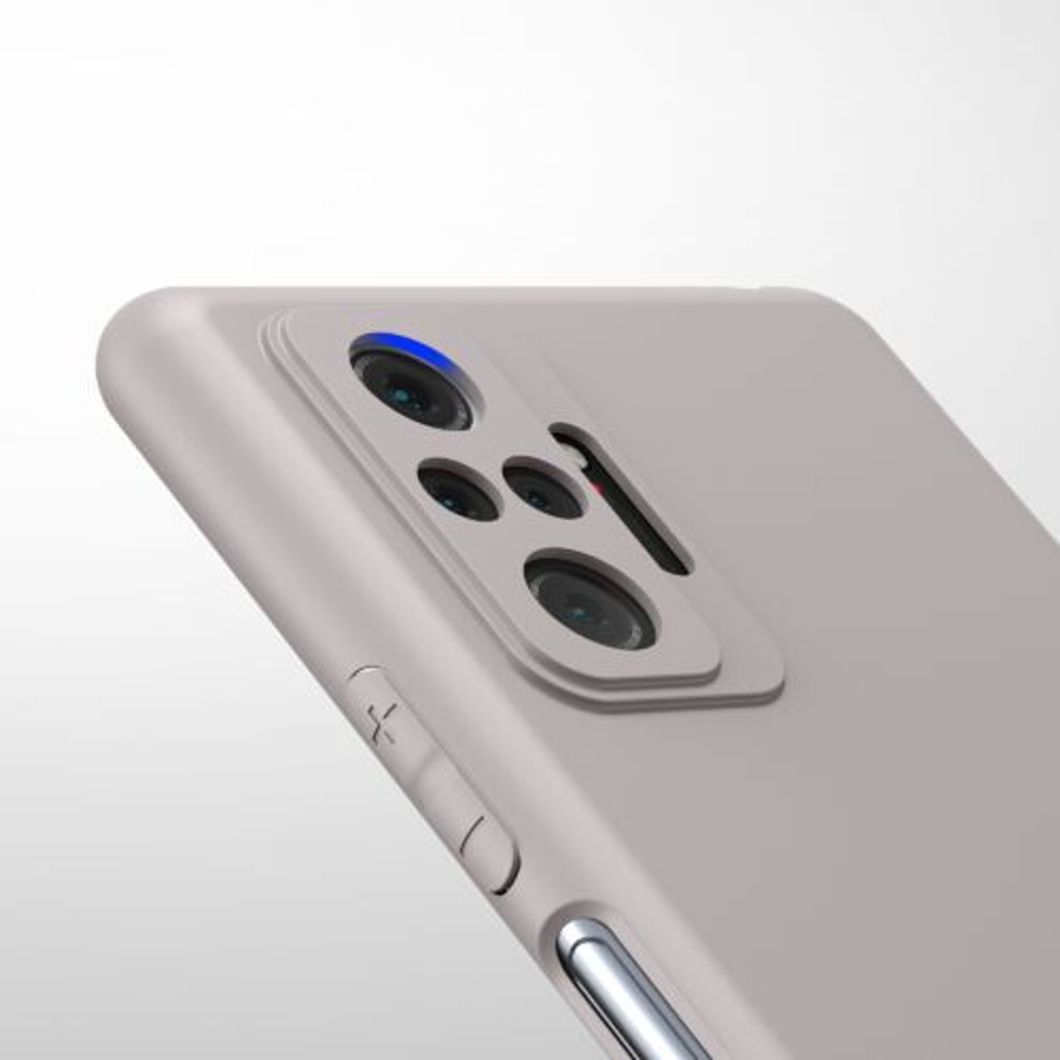 Husa pentru Xiaomi Redmi Note 10 Pro, Silicon, Mov, 54551.192 fotografia produsului View 10 L