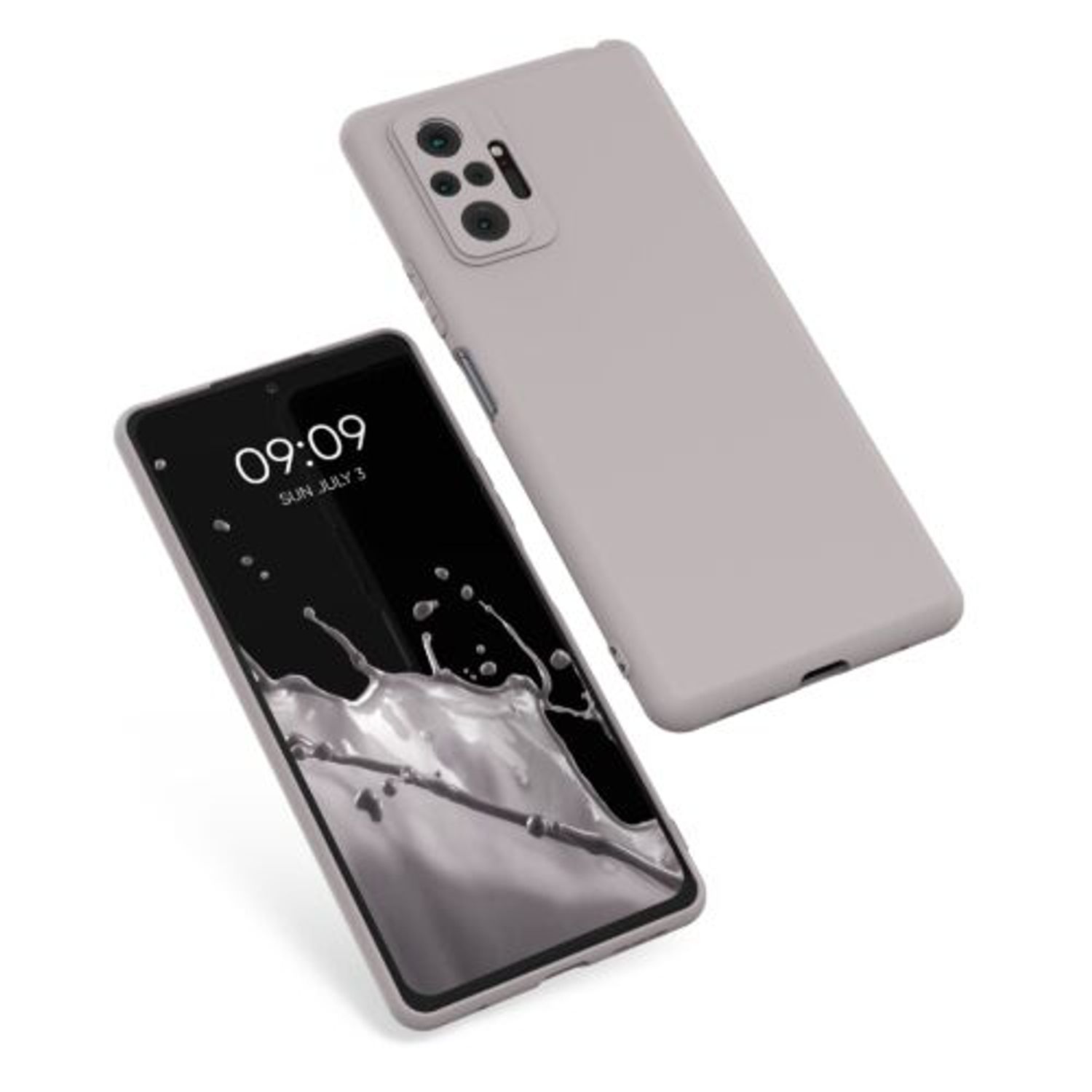 Husa pentru Xiaomi Redmi Note 10 Pro, Silicon, Mov, 54551.192 fotografia produsului View 2 L