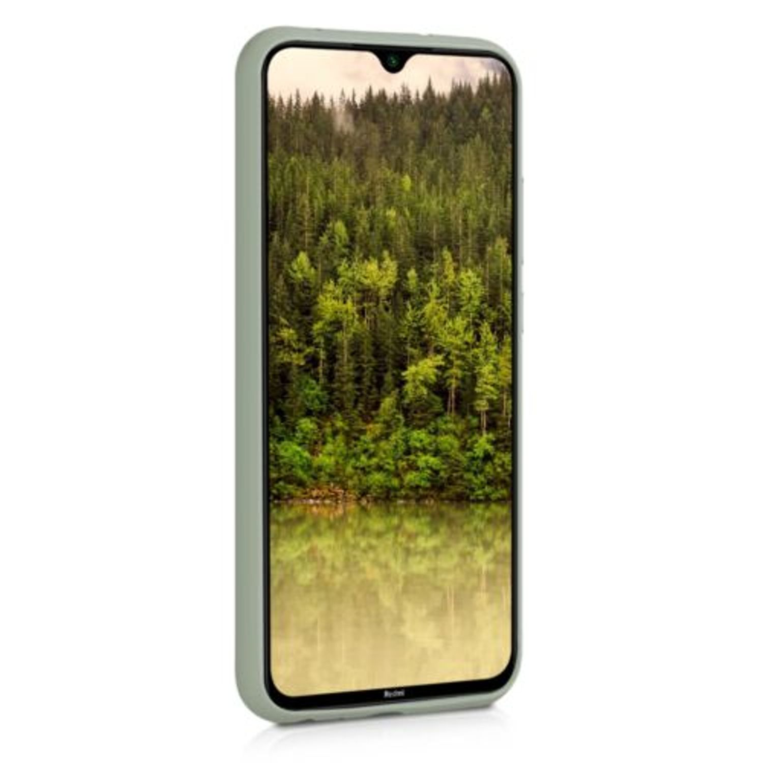 Husa pentru Xiaomi Redmi Note 8, Silicon, Verde, 50180.172 fotografia produsului View 2 L
