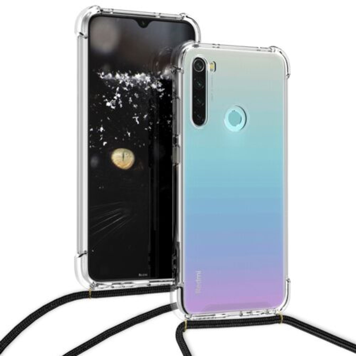 Husa pentru Xiaomi Redmi Note 8, Silicon, Transparent, 50183.01 fotografia produsului View 5 L