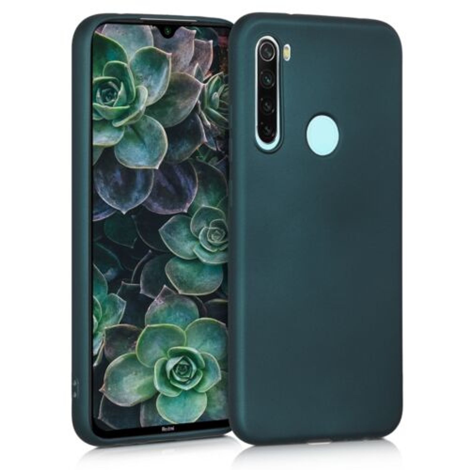 Husa pentru Xiaomi Redmi Note 8, Silicon, Verde, 50181.14 fotografia produsului