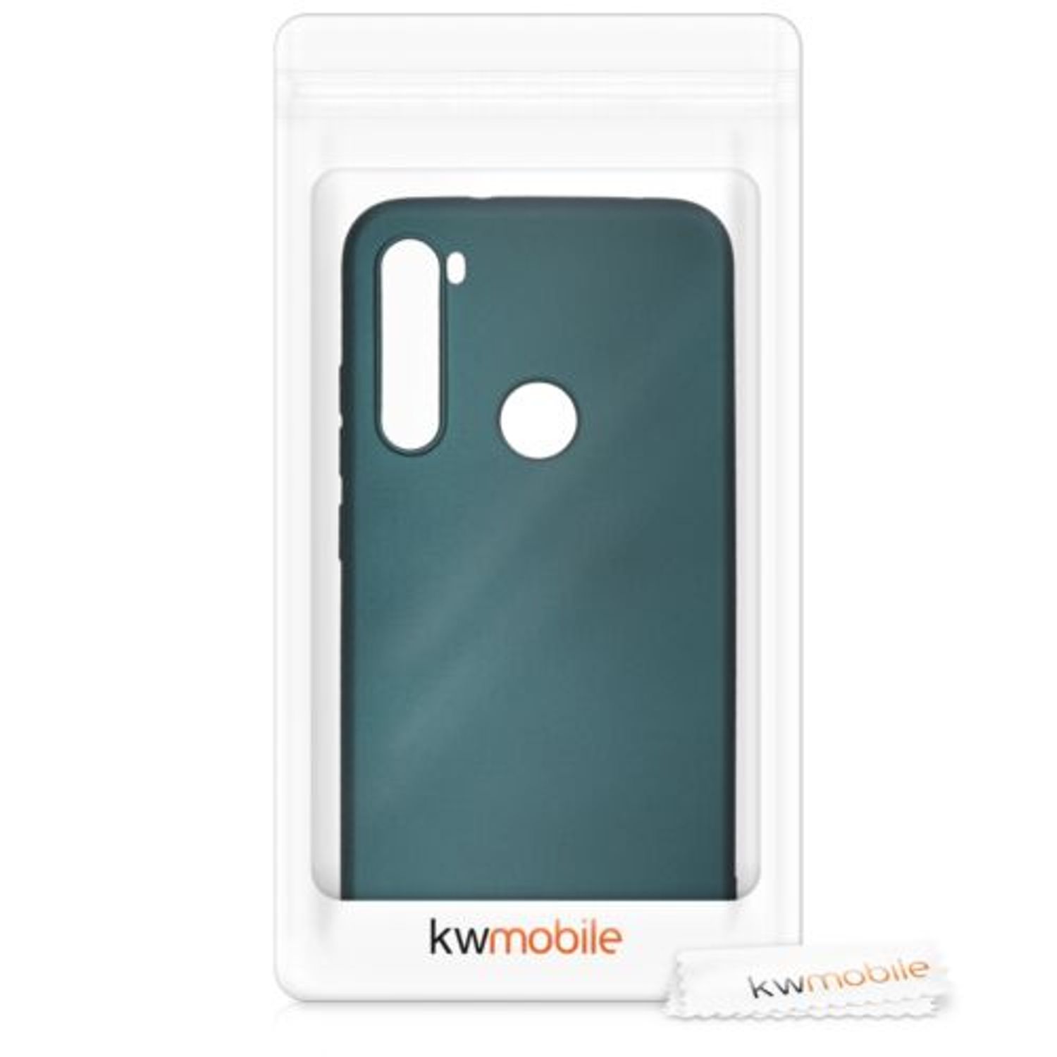 Husa pentru Xiaomi Redmi Note 8, Silicon, Verde, 50181.14 fotografia produsului View 7 L