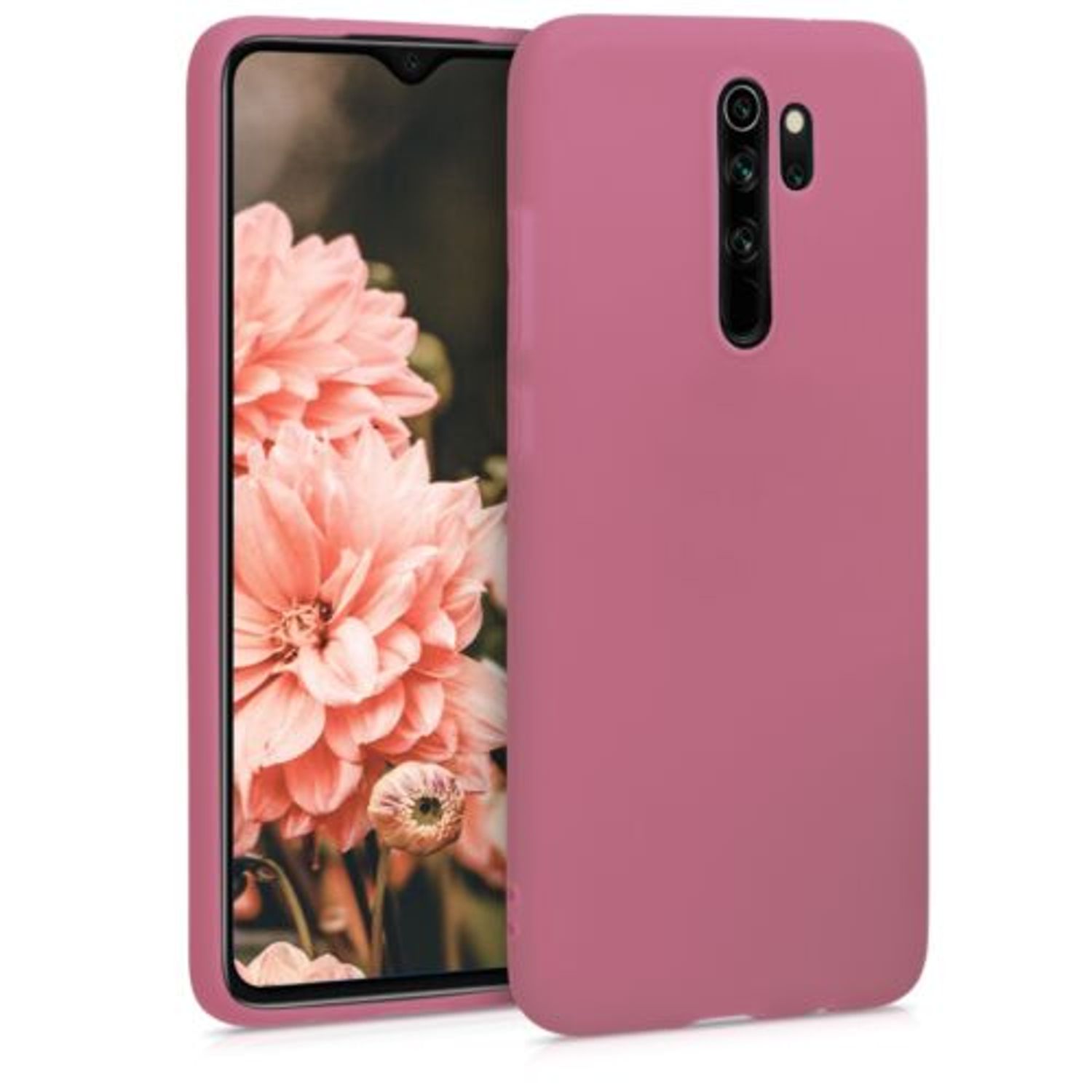 Husa pentru Xiaomi Redmi Note 8 Pro, Silicon, Roz, 50242.167 fotografia produsului