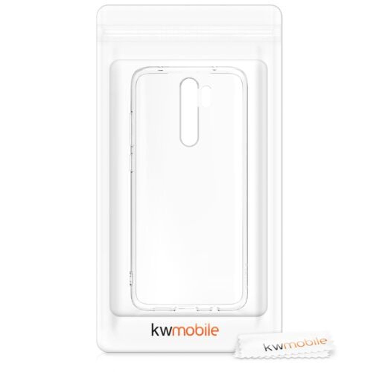 Husa pentru Xiaomi Redmi Note 8 Pro, Silicon, Transparent, 50241.03 fotografia produsului View 12 L