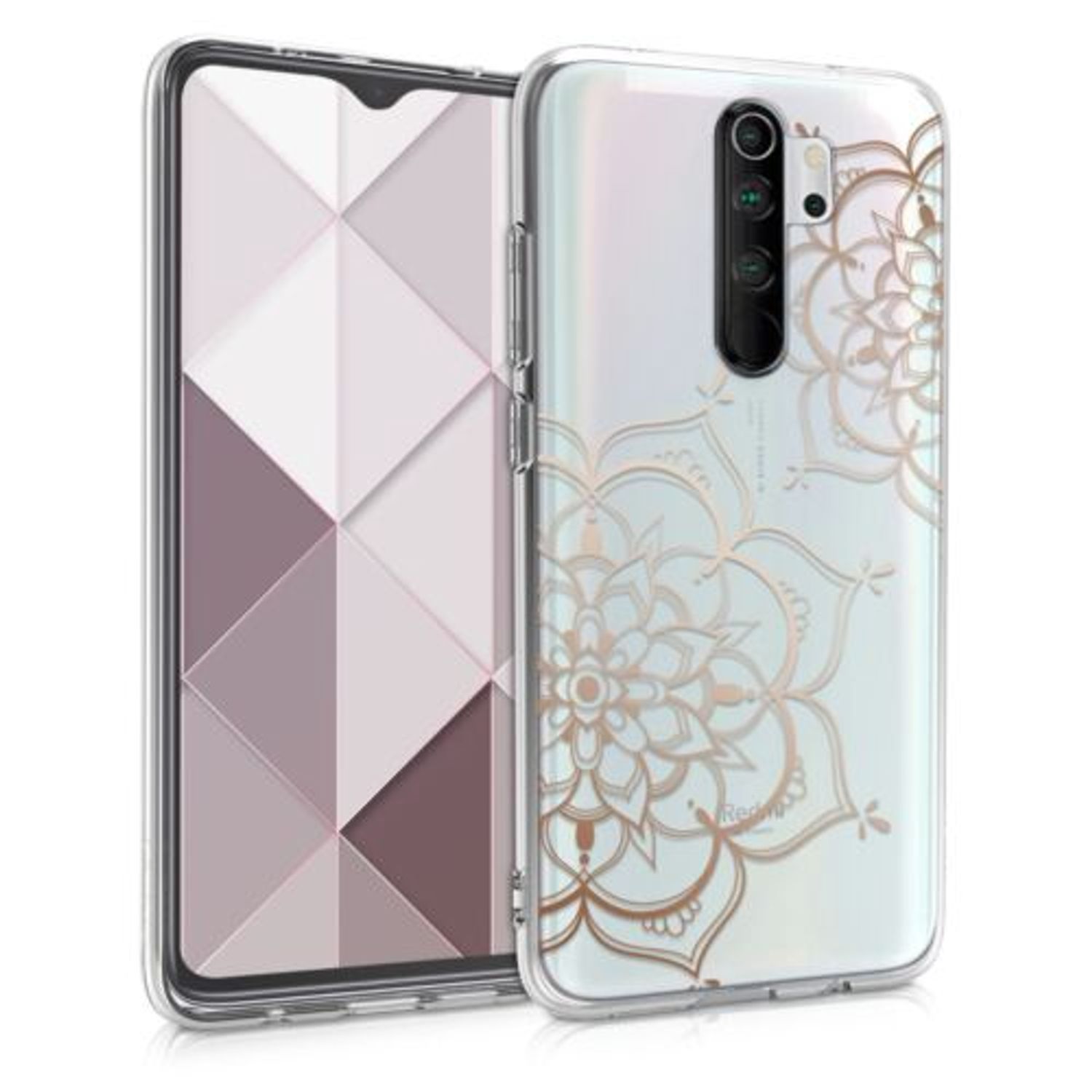 Husa pentru Xiaomi Redmi Note 8 Pro, Silicon, Rose Gold, 50246.03 fotografia produsului