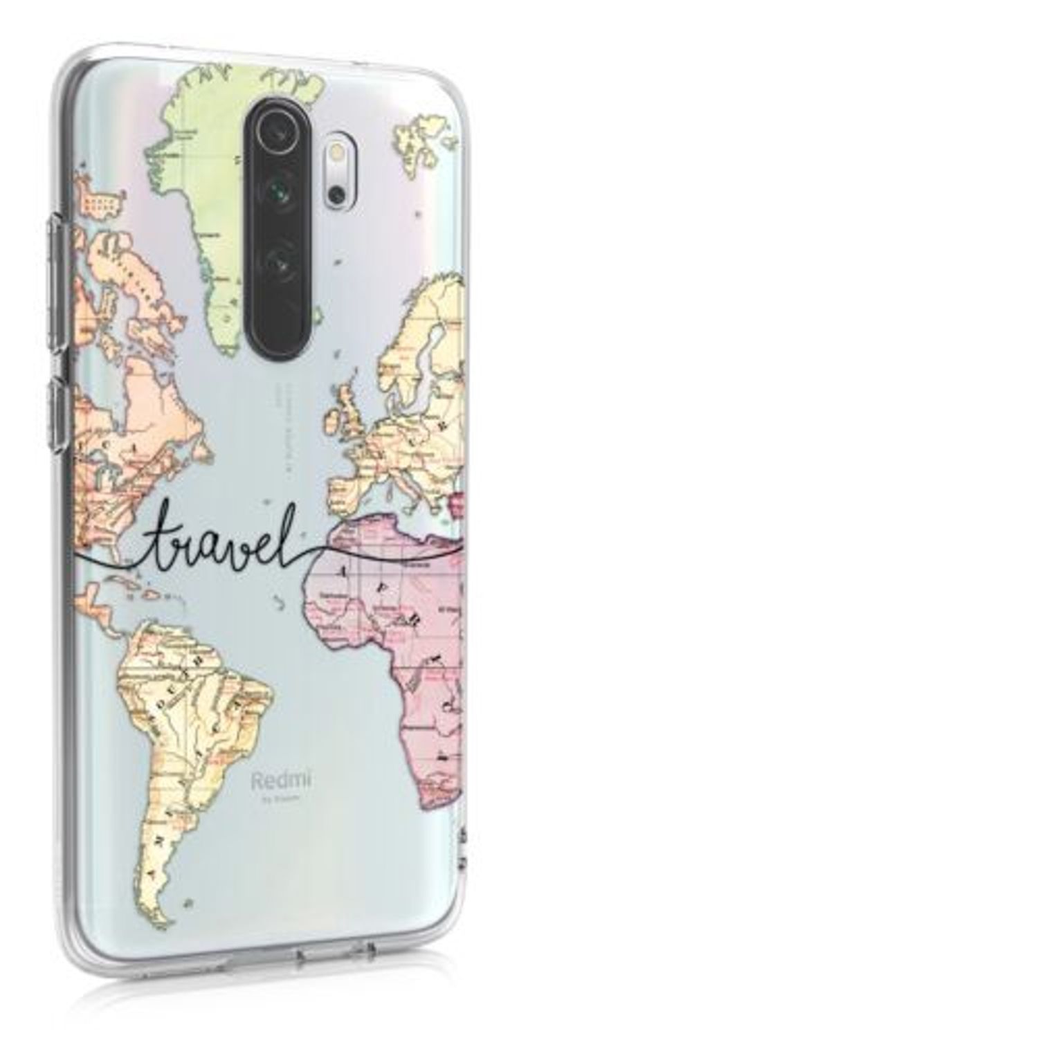 Husa pentru Xiaomi Redmi Note 8 Pro, Silicon, Multicolor, 50244.02 fotografia produsului View 8 L