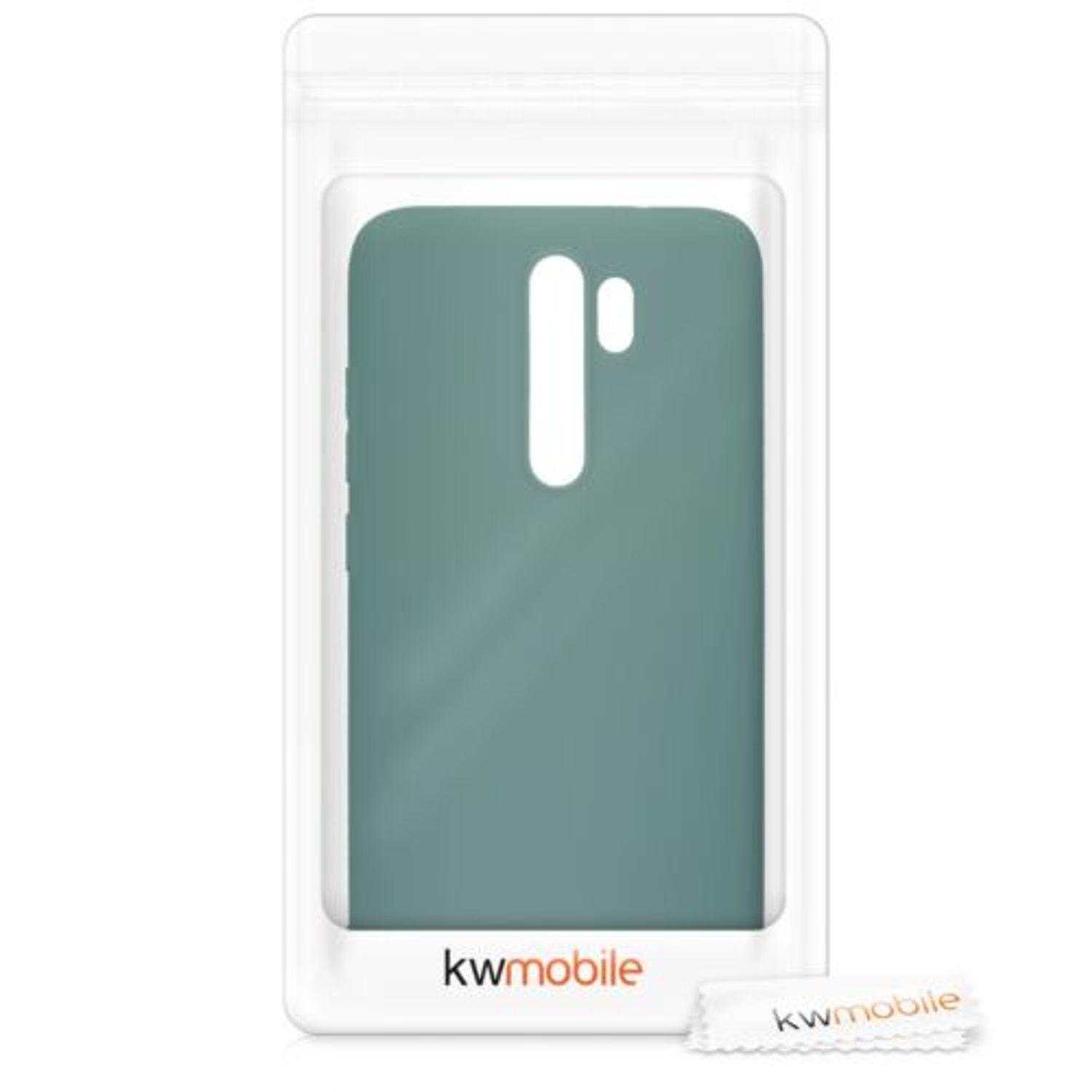 Husa pentru Xiaomi Redmi Note 8 Pro, Silicon, Verde, 50242.171 fotografia produsului View 8 L