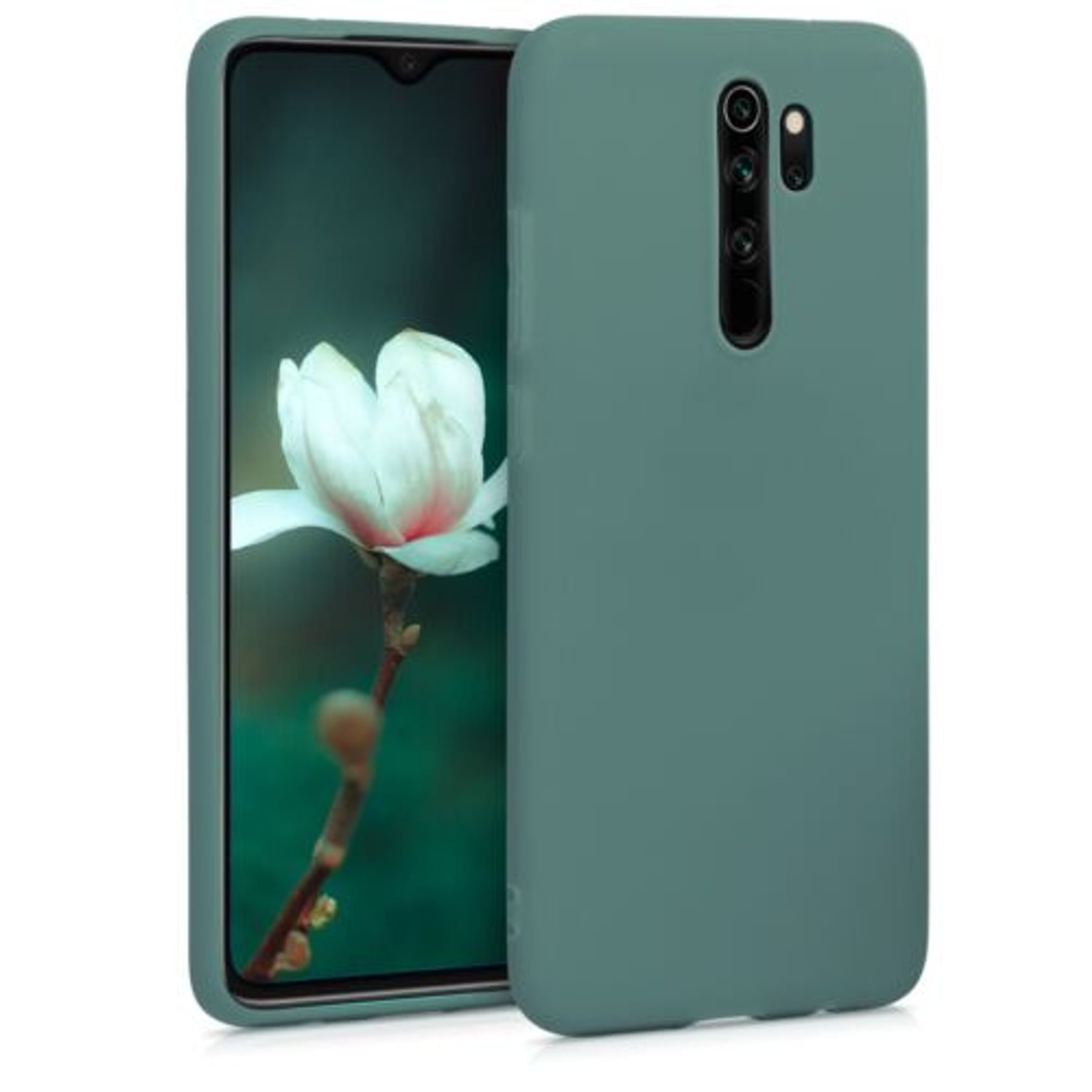 Husa pentru Xiaomi Redmi Note 8 Pro, Silicon, Verde, 50242.171 fotografia produsului