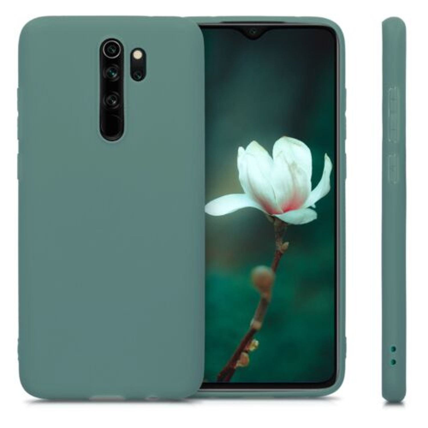 Husa pentru Xiaomi Redmi Note 8 Pro, Silicon, Verde, 50242.171 fotografia produsului View 2 L