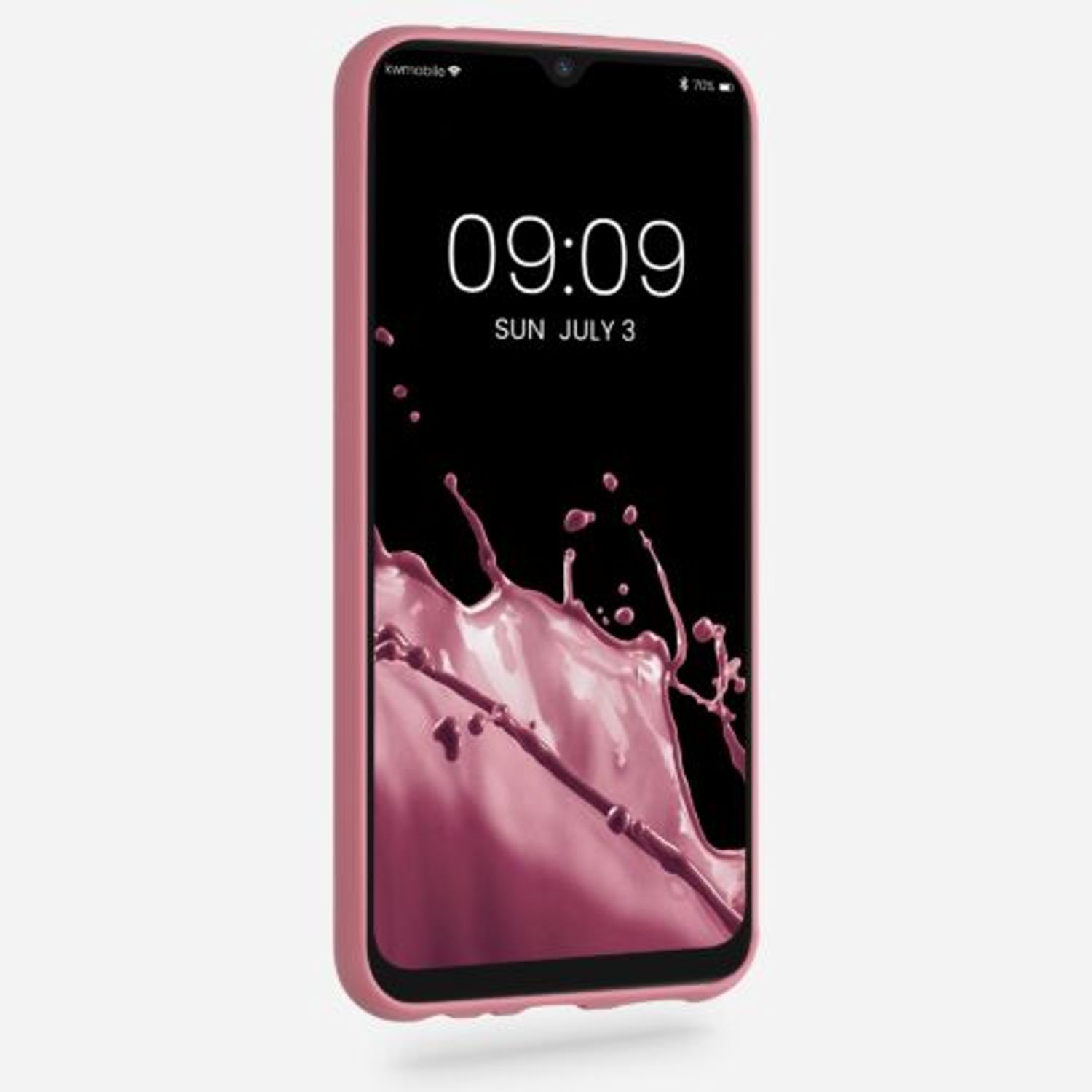 Husa pentru Xiaomi Redmi Note 8T, Silicon, Roz, 50956.167 fotografia produsului View 7 L