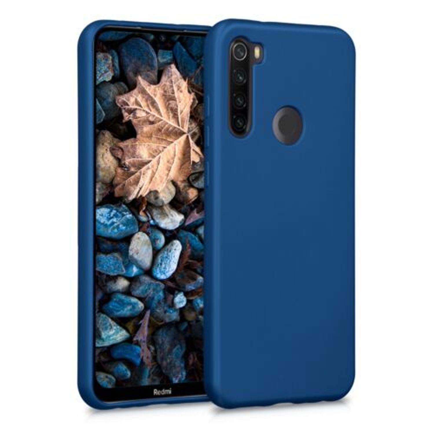 Husa pentru Xiaomi Redmi Note 8T, Silicon, Albastru, 50960.64 fotografia produsului