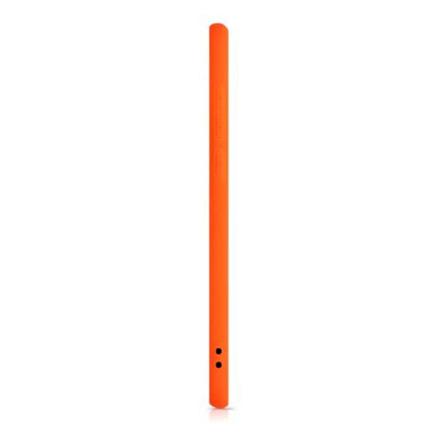 Husa pentru Xiaomi Redmi Note 8 Pro, Silicon, Portocaliu, 50242.69 fotografia produsului View 3 L