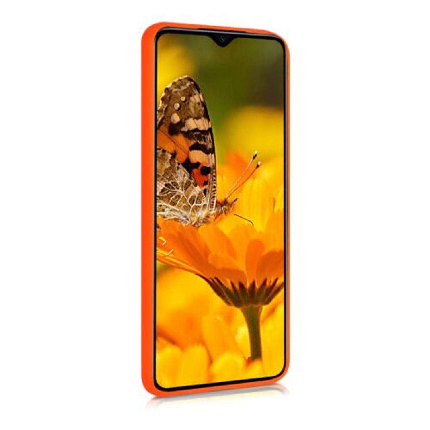 Husa pentru Xiaomi Redmi Note 8 Pro, Silicon, Portocaliu, 50242.69 fotografia produsului View 4 L