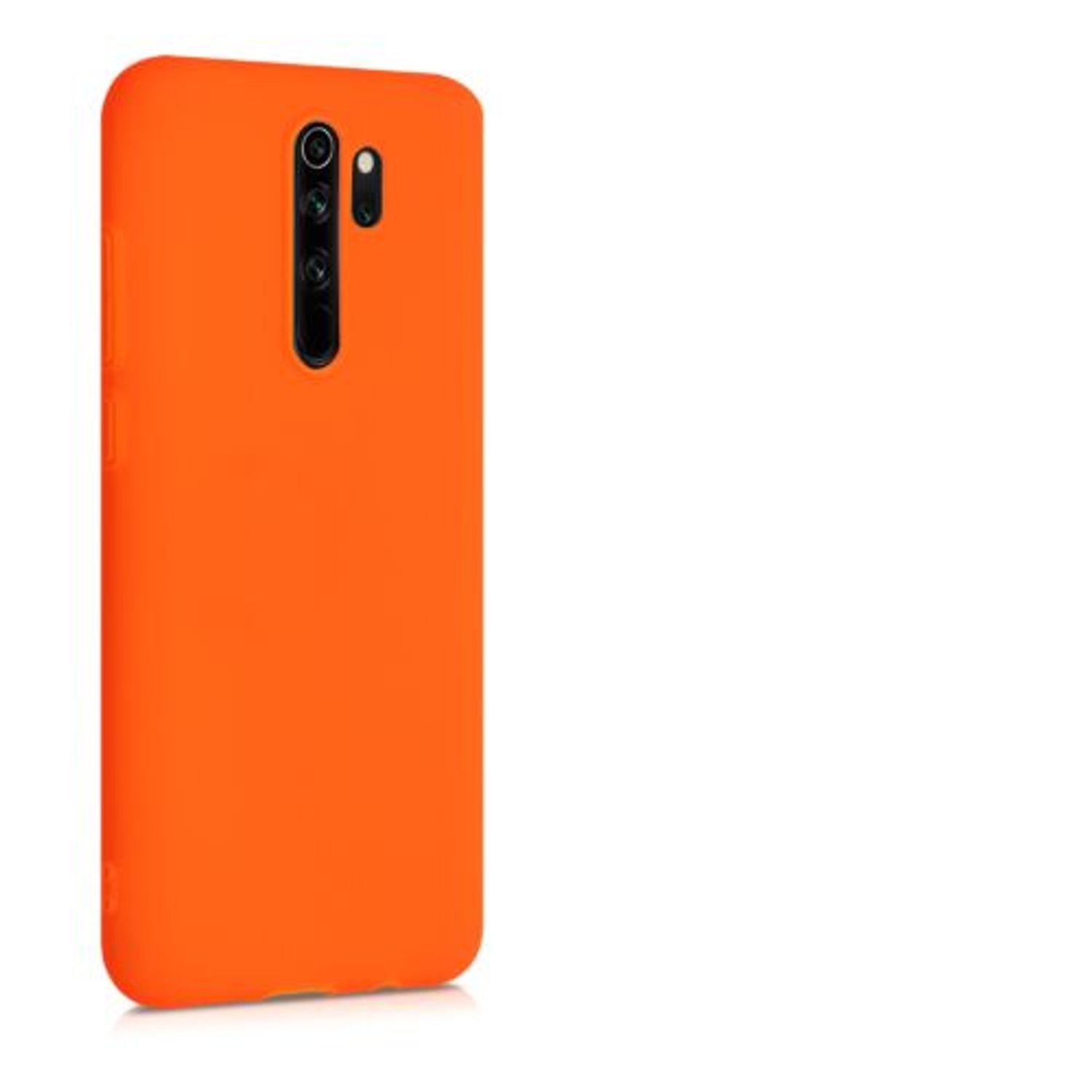 Husa pentru Xiaomi Redmi Note 8 Pro, Silicon, Portocaliu, 50242.69 fotografia produsului View 7 L
