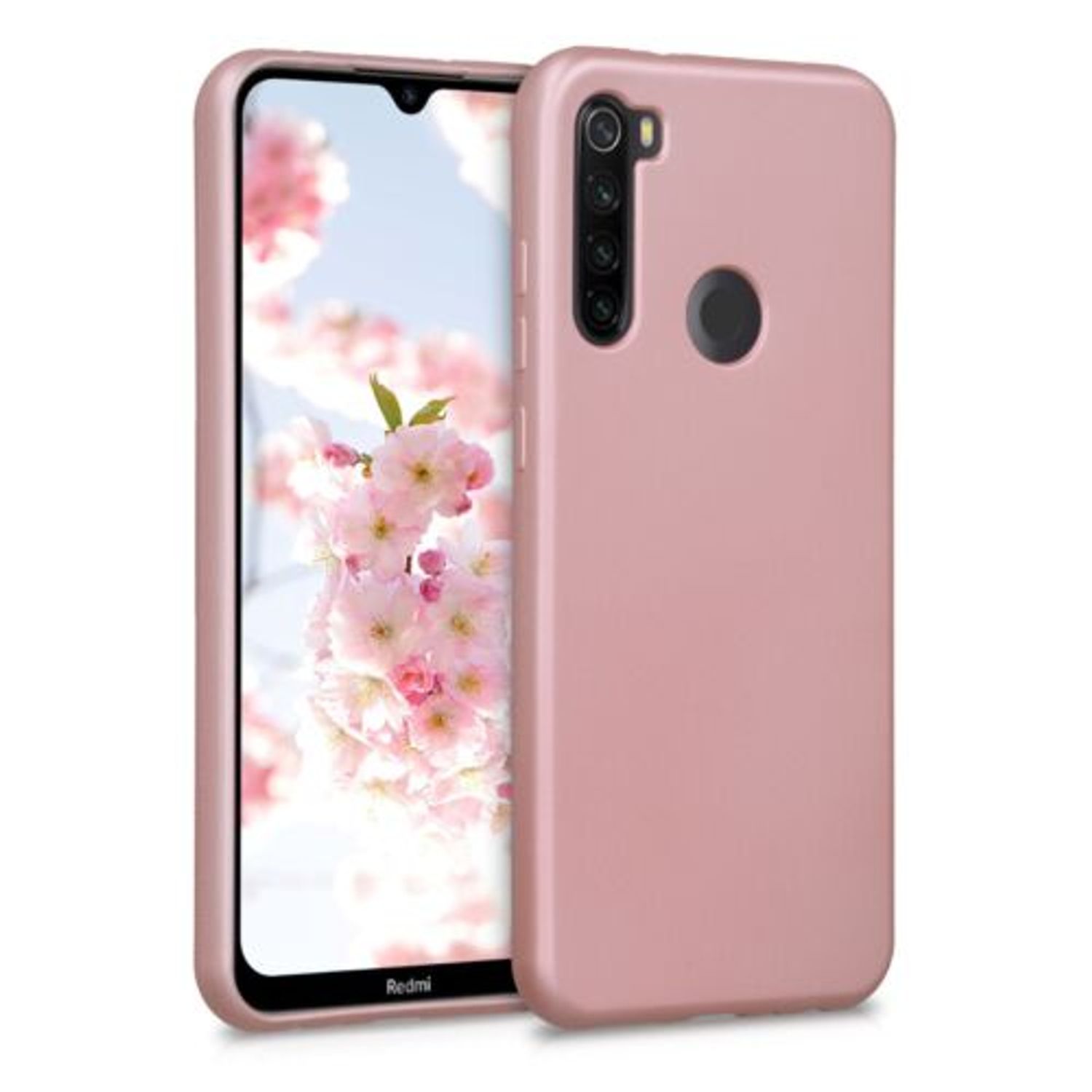 Husa pentru Xiaomi Redmi Note 8T, Silicon, Rose Gold, 50960.31 fotografia produsului