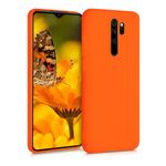 Husa pentru Xiaomi Redmi Note 8 Pro, Silicon, Portocaliu, 50242.69 fotografia produsului