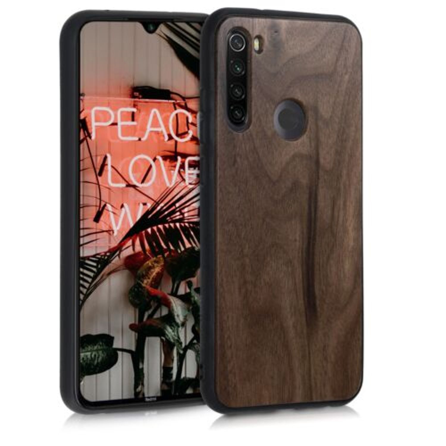Husa pentru Xiaomi Redmi Note 8T, Lemn, Maro, 50959.18 fotografia produsului