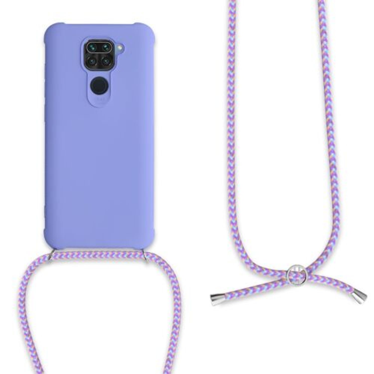 Husa pentru Xiaomi Redmi Note 9, Silicon, Mov, 53147.108 fotografia produsului View 2 L