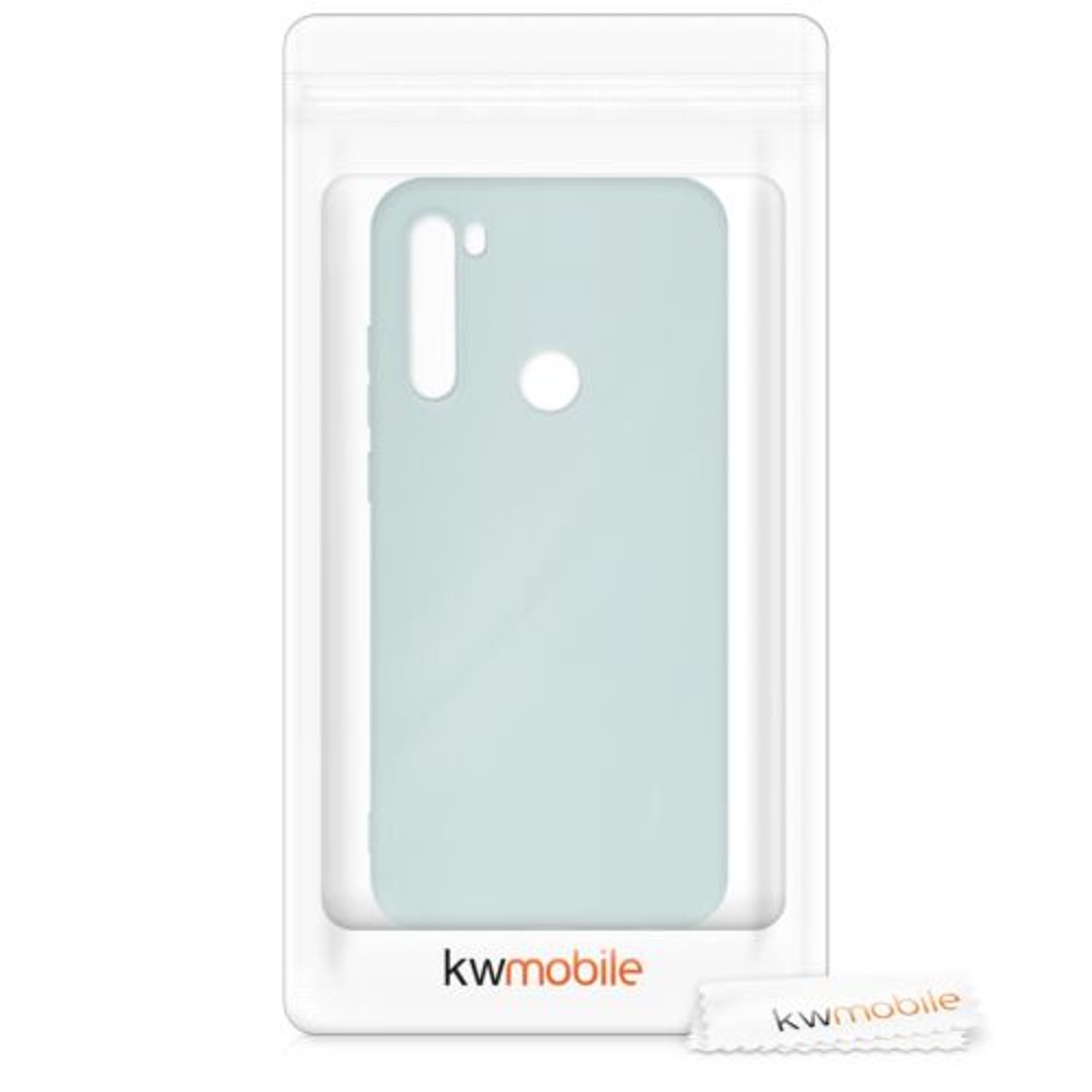 Husa pentru Xiaomi Redmi Note 8T, Silicon, Verde, 50956.200 fotografia produsului View 8 L