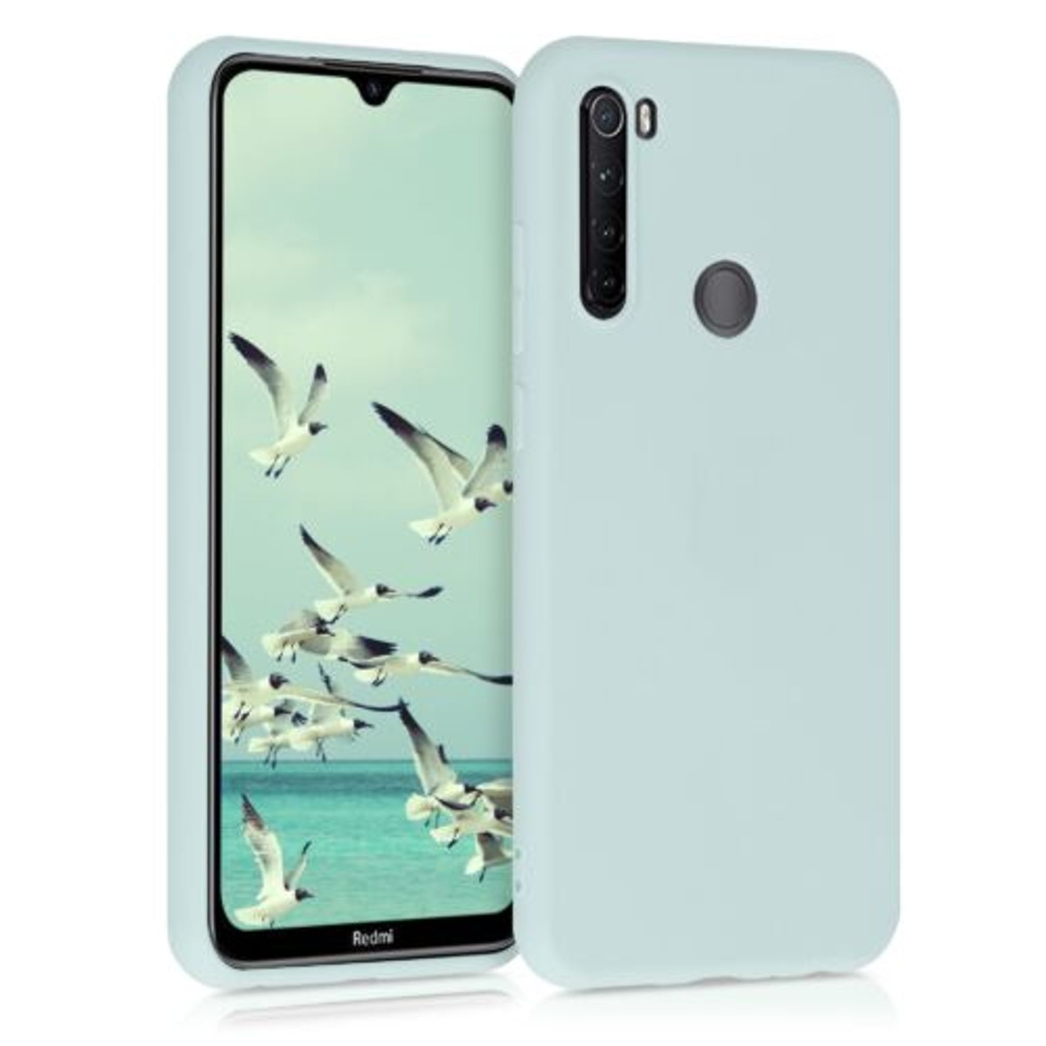 Husa pentru Xiaomi Redmi Note 8T, Silicon, Verde, 50956.200 fotografia produsului