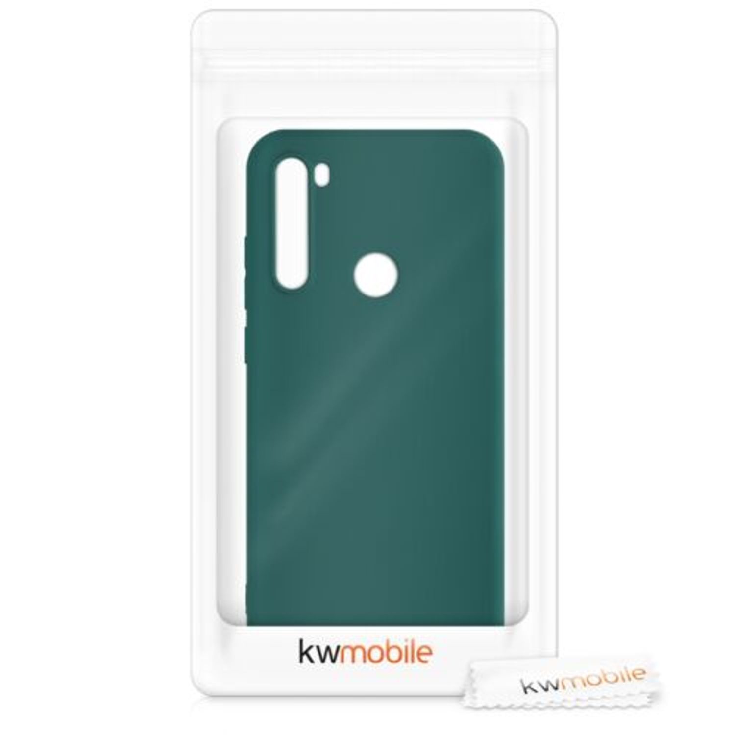 Husa pentru Xiaomi Redmi Note 8T, Silicon, Verde, 50956.184 fotografia produsului View 8 L